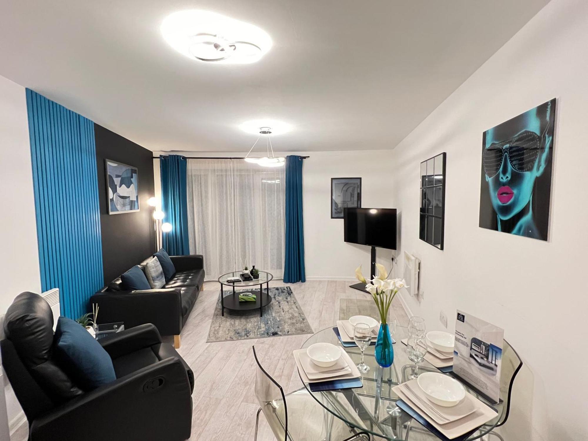Cityfront Modern Apt Near City Centre/Etihad, Free Parking Manchester Exterior photo